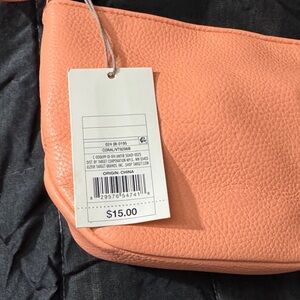Coral Leather Women's Bag